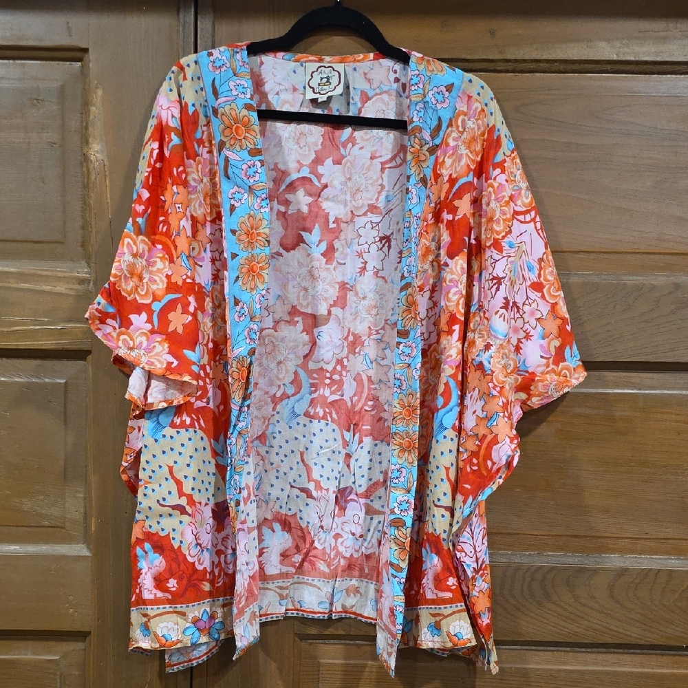 Vibrant Floral Women's Cape